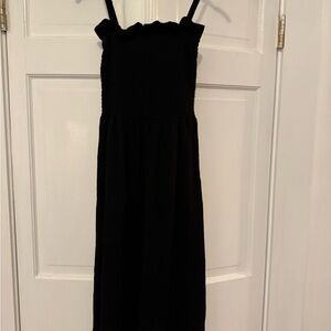 H&M Black Midi Dress